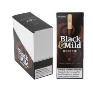 black & mild wood tip 5pk